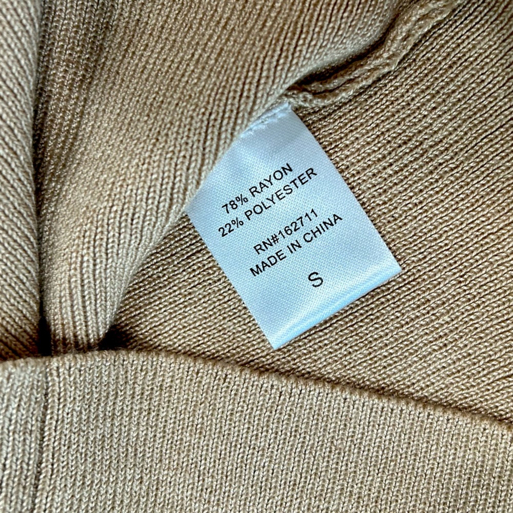 NWT❗️Camel Brown Sweater Shrug Set - Picture 3 of 4